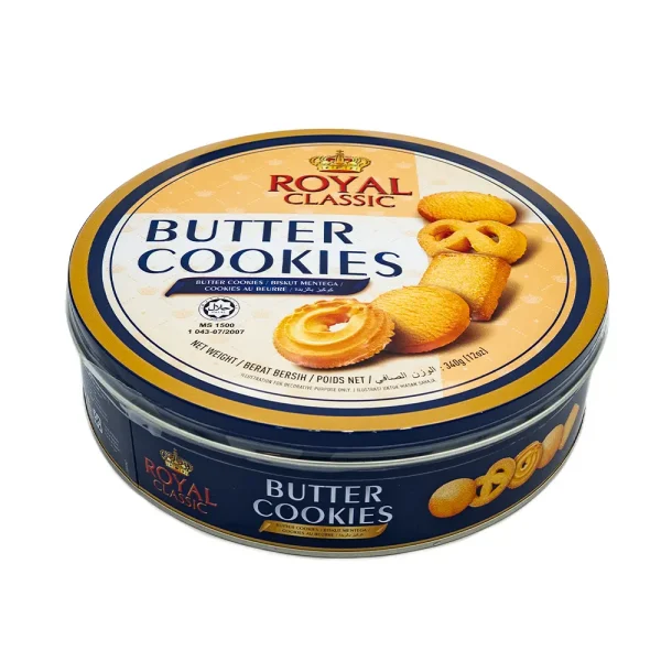 Royal Classic Butter Cookies 340 G x 12