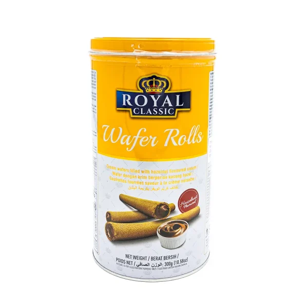 Royal Classic Wafer Rolls Hazelnut